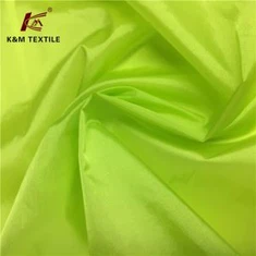 Ademend fluorescerend nylon taffeta-weefsel met hoge dichtheid