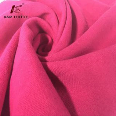 Gebreide geborstelde tricot polyesterstof