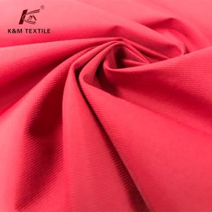 Nylon Twill Rood Geverfd Oxford Taslon Stof Met Pu-coating
