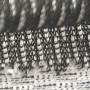 Dubbele kleur mesh stof