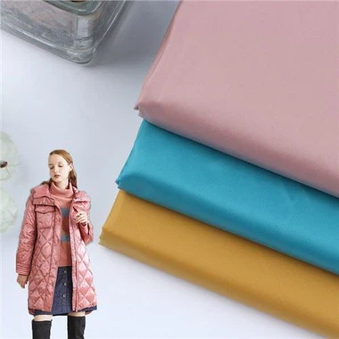 Donsjack polyester pongee stof