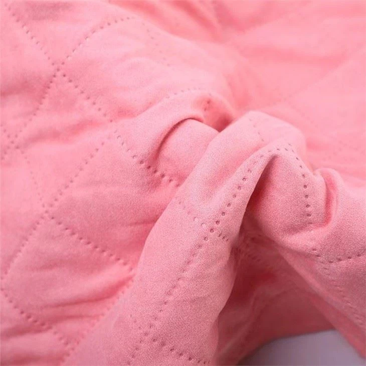 Polyester Spandex Quilted Fabric